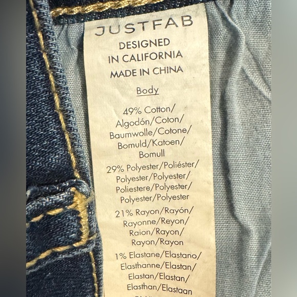 NWT Women’s JustFab Jeggings size 32 - Picture 5 of 9